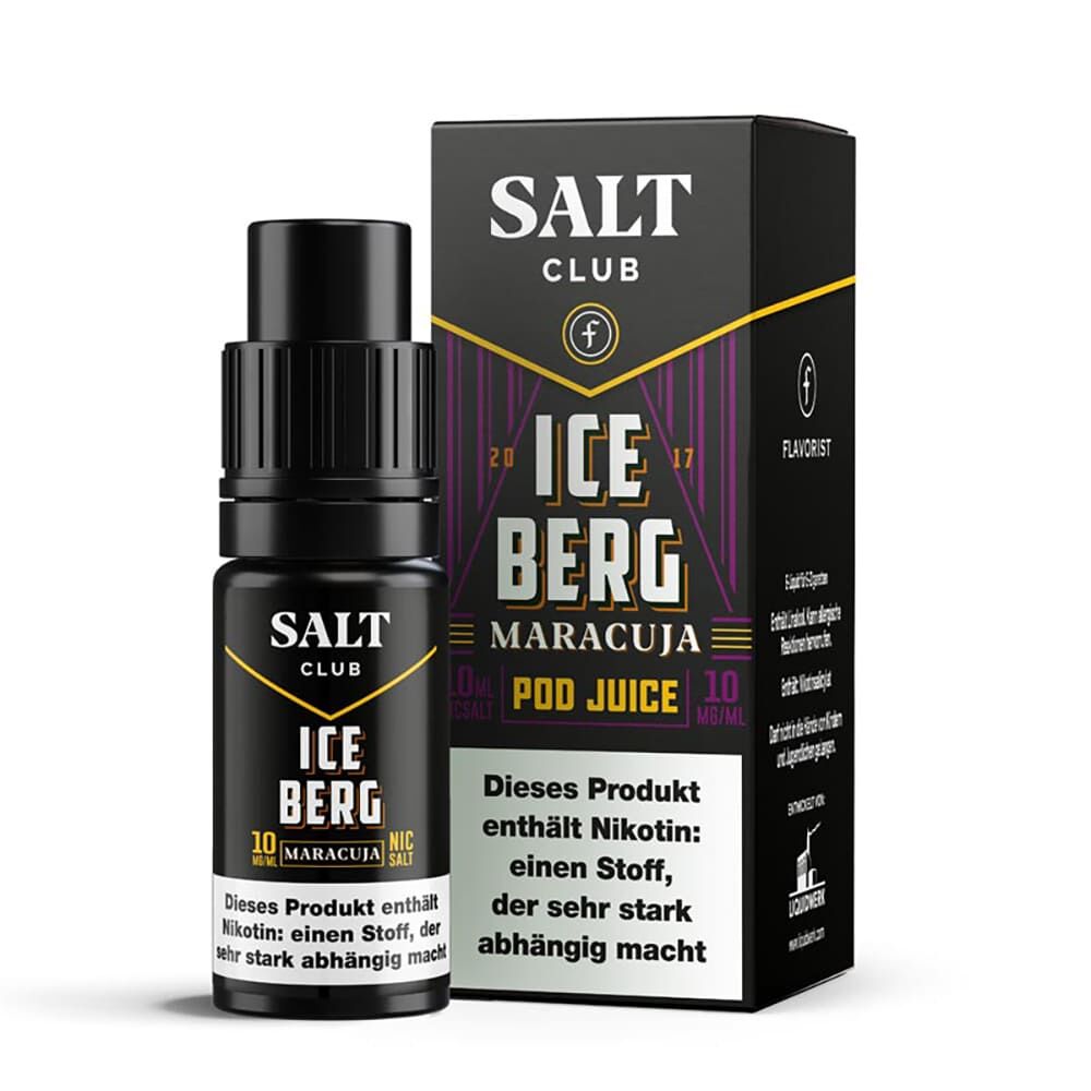 Liquid Iceberg Maracuja - Flavorist Salt Club Nikotinsalz 20mg