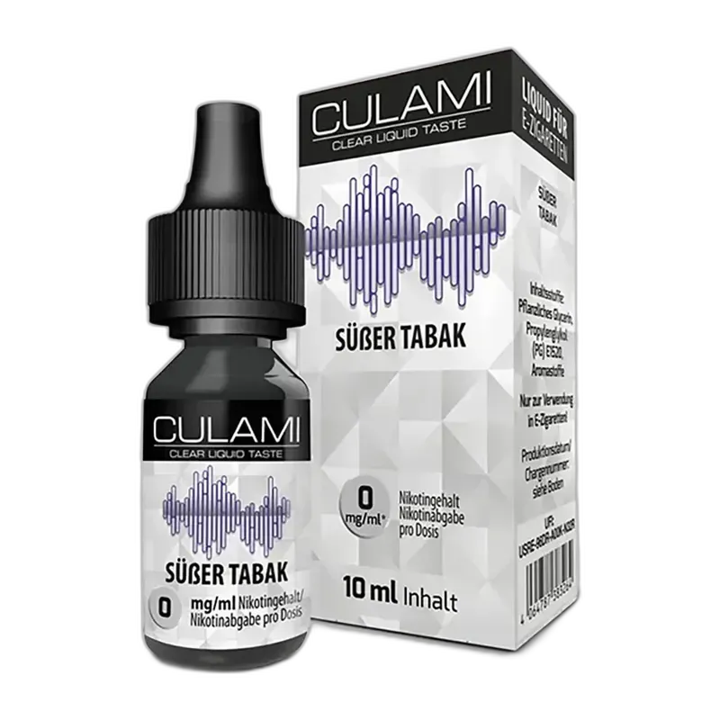 Liquid Süßer Tabak - Culami 0mg Liquid Süßer Tabak - Culami 0mg
