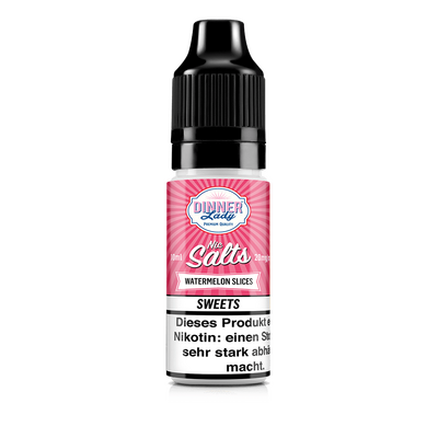 Liquid Watermelon Slices - Dinner Lady Nikotinsalz 20mg