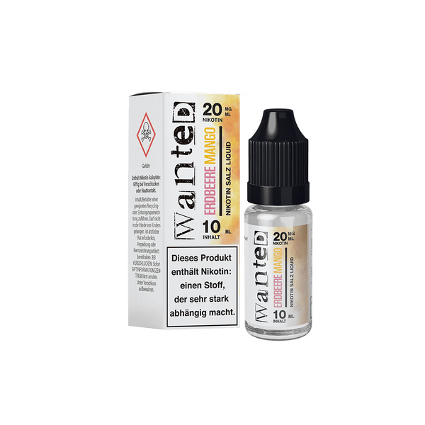 Liquid Erdbeere Mango - Wanted Overdosed Nikotinsalz Liquid Erdbeere Mango - Wanted Overdosed Nikotinsalz