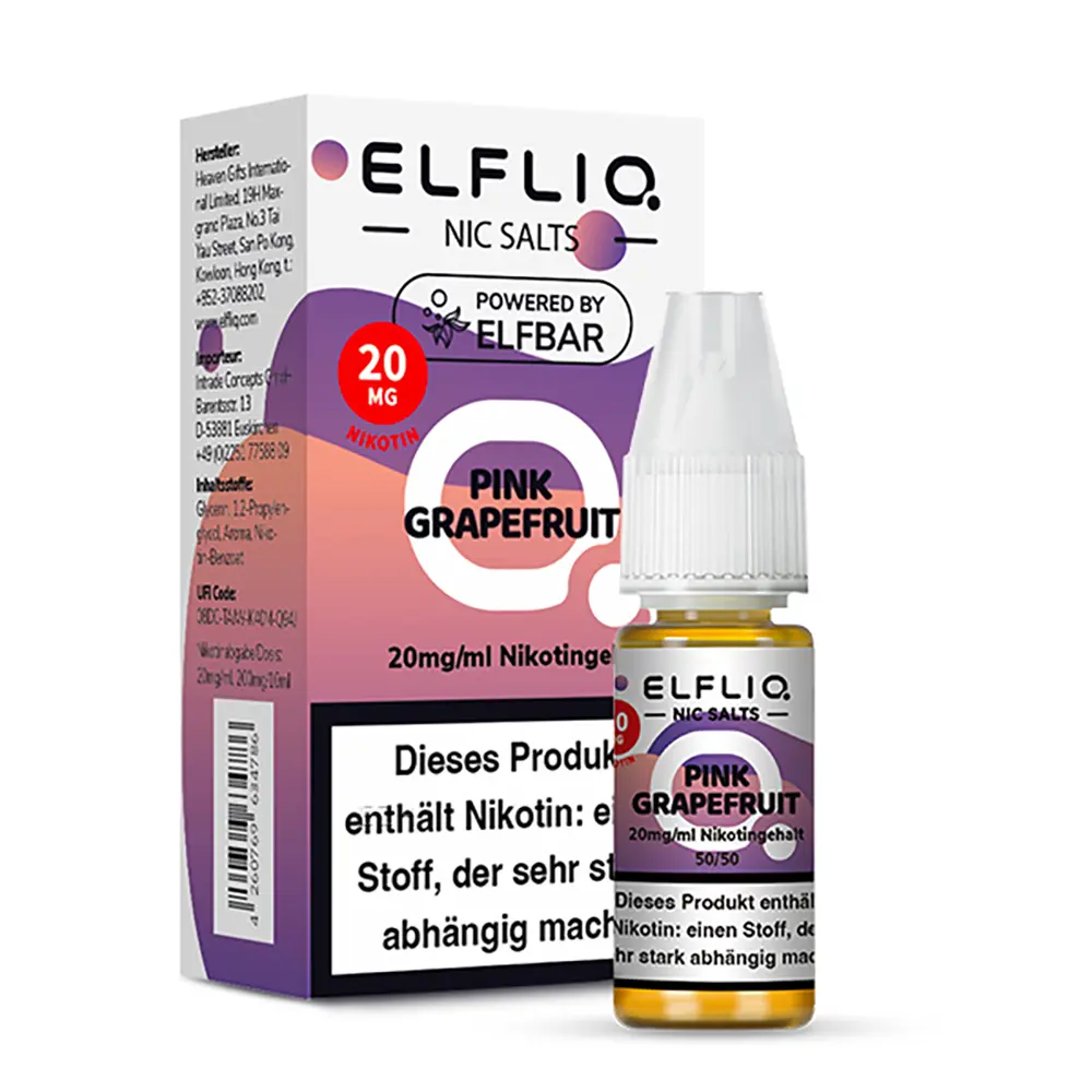 Liquid Pink Grapefruit - Elfliq Nikotinsalz 20mg