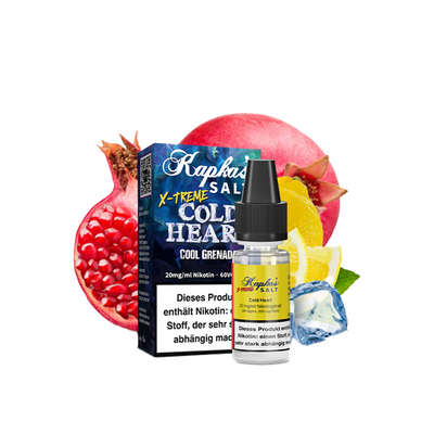 Liquid Cold Heart Xtreme - Kapka`s Nikotinsalz Liquid Cold Heart Xtreme - Kapka`s Nikotinsalz