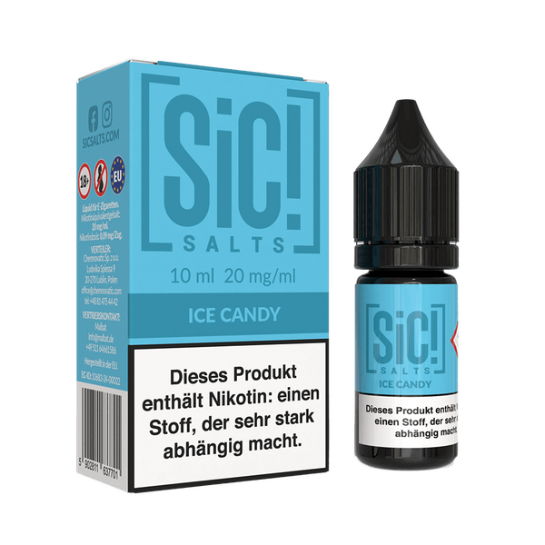 SIC Nikotinsalz Liquid - Ice Candy - 20mg SIC Nikotinsalz Liquid - Ice Candy - 20mg
