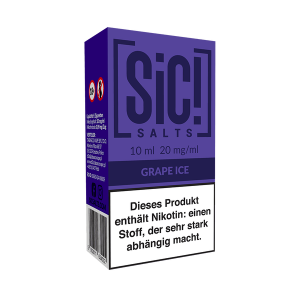 Liquid Grape Ice - SIC Nikotinsalz 20mg Liquid Grape Ice - SIC Nikotinsalz 20mg