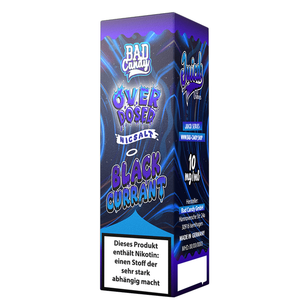 Liquid Blackcurrant Lemonade - Bad Candy Nikotinsalz Liquid Blackcurrant Lemonade - Bad Candy Nikotinsalz