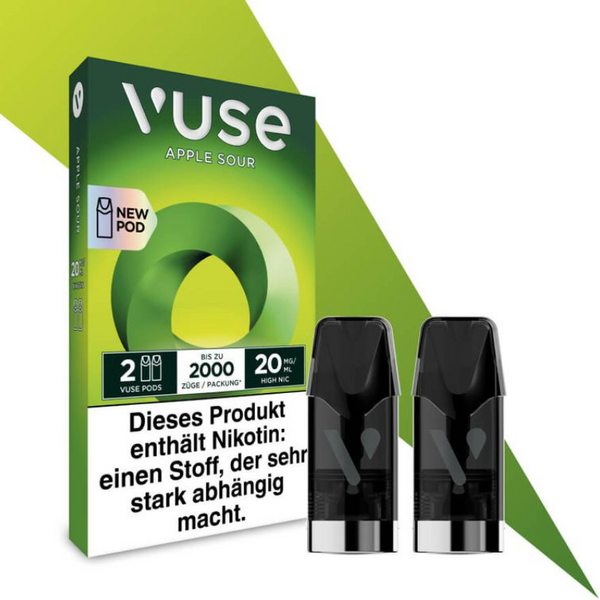 Vuse Pod Apple Sour Nic Salts 20mg