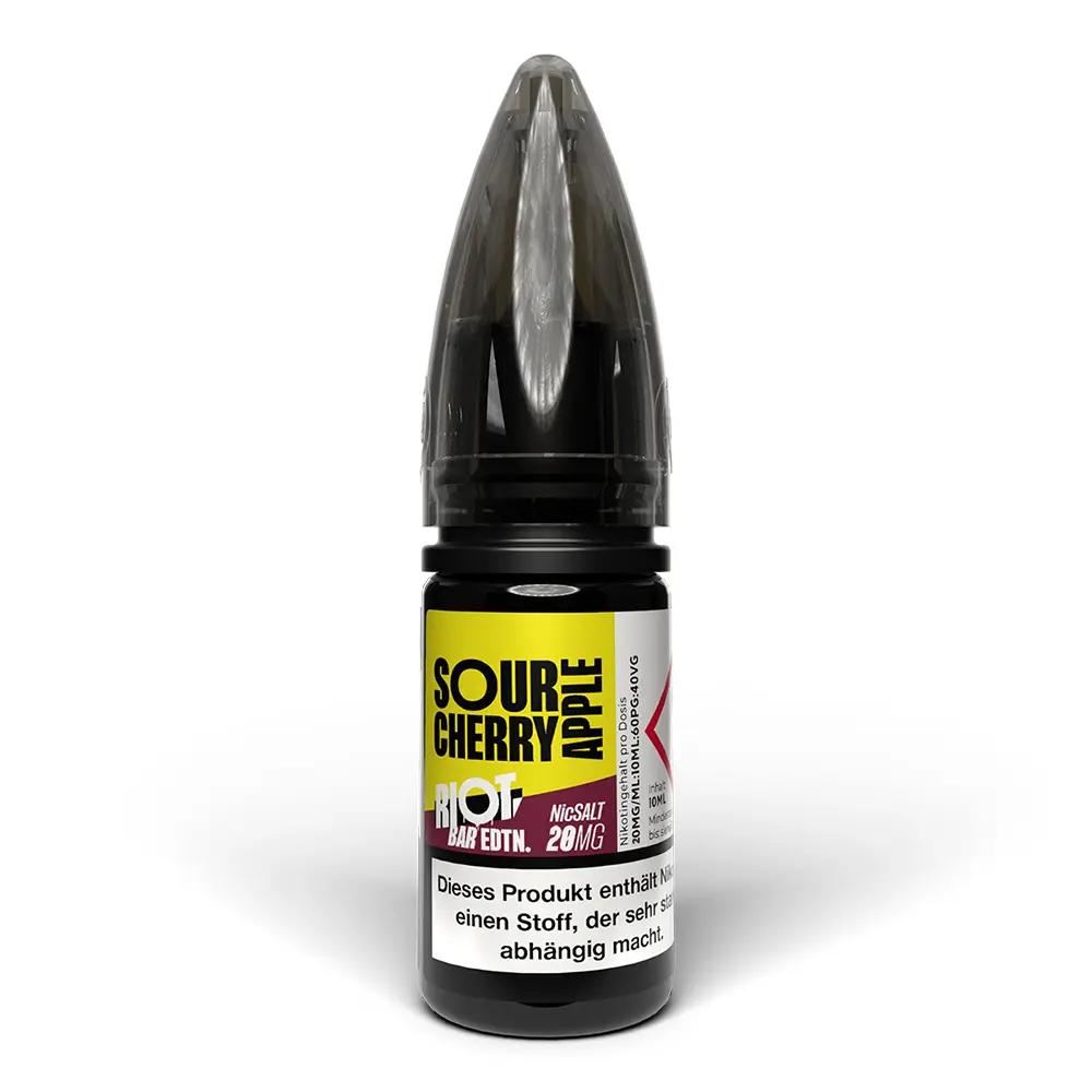 Liquid Sour Cherry Apple - RIOT BAR EDTN Nikotinsalz