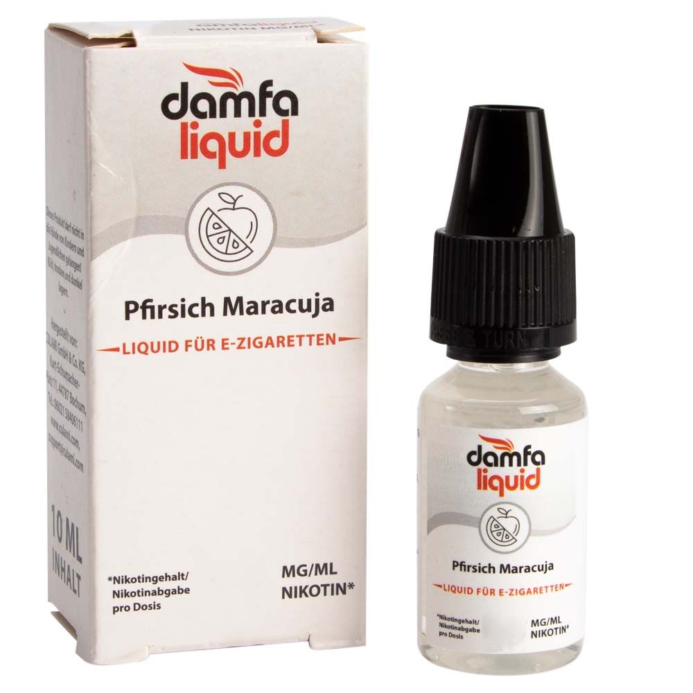 damfaliquid Pfirsich Maracuja 12mg 10ml  C