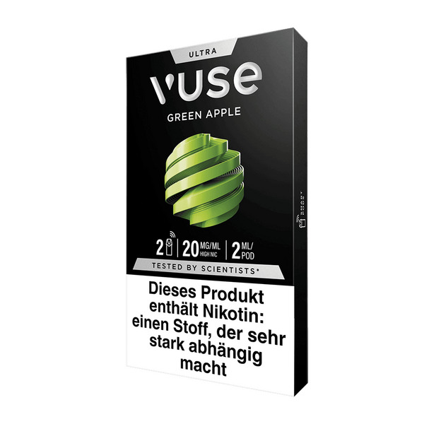 Vuse Ultra Pods Green Apple 20mg Vuse Ultra Pods Green Apple 20mg
