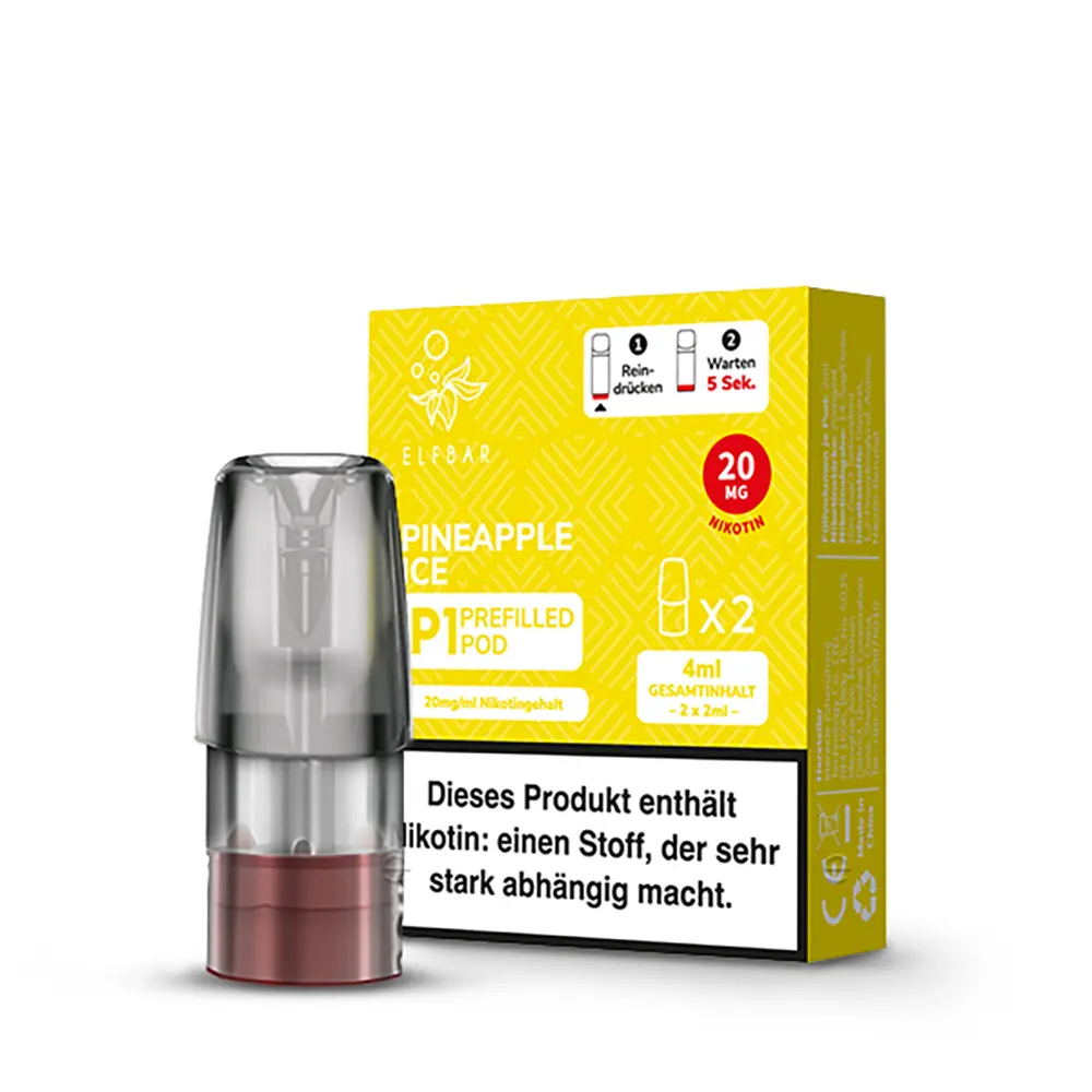 Elfbar - Mate 500 Pods Pineapple Ice Nikotinsalz 20mg