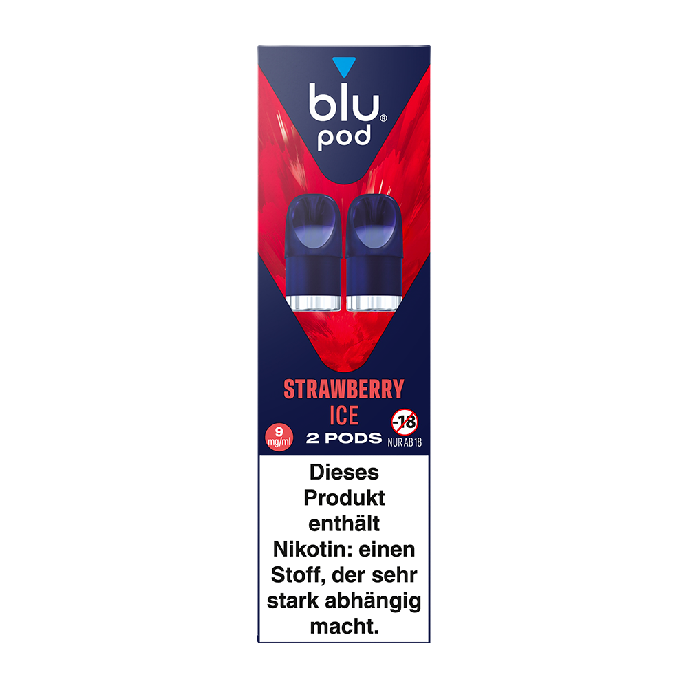 blu Pod STRAWBERRY ICE 9mg/ml (neue VPE)