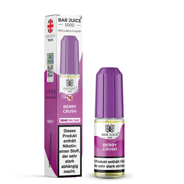 Bar Juice 5000 Nikotinsalz - Berry Crush - Liquid 10mg 10ml