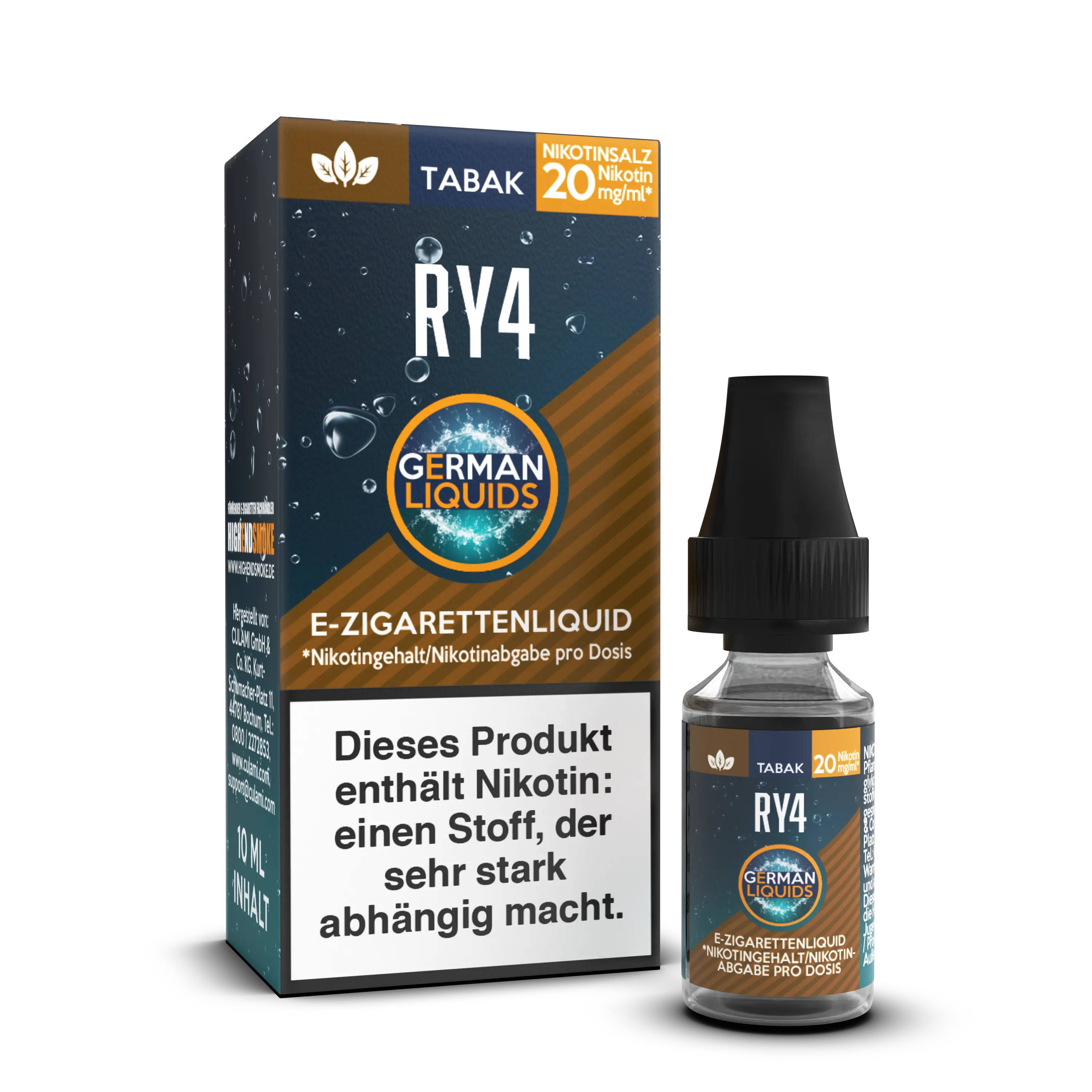 Liquid RY4 - German Liquids Nikotinsalz 20mg Liquid RY4 - German Liquids Nikotinsalz 20mg