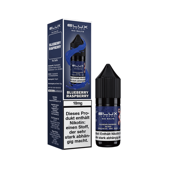 Elux Nikotinsalz Blueberry Raspberry Liquid Elux Nikotinsalz Blueberry Raspberry Liquid