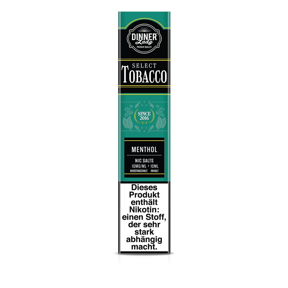 Liquid Menthol - Dinner Lady Nikotinsalz 10mg 