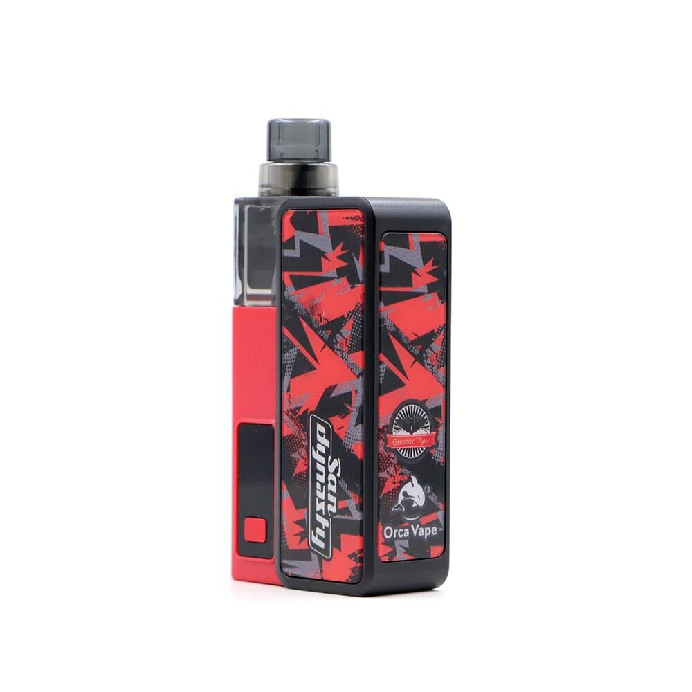Orca Vape San Dynasty Pod Kit Cherry Red Orca Vape San Dynasty Pod Kit Cherry Red