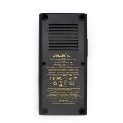 Golisi Smart S2 Ladegerät 2-Schacht /2A