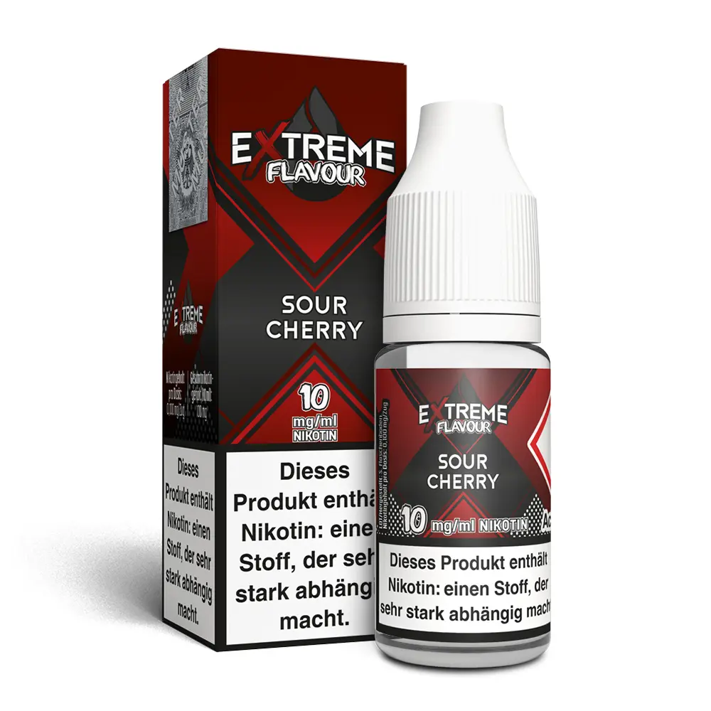 Liquid Cherry Sour - Extreme Flavour Overdosed Hybrid Nikotinsalz 10mg