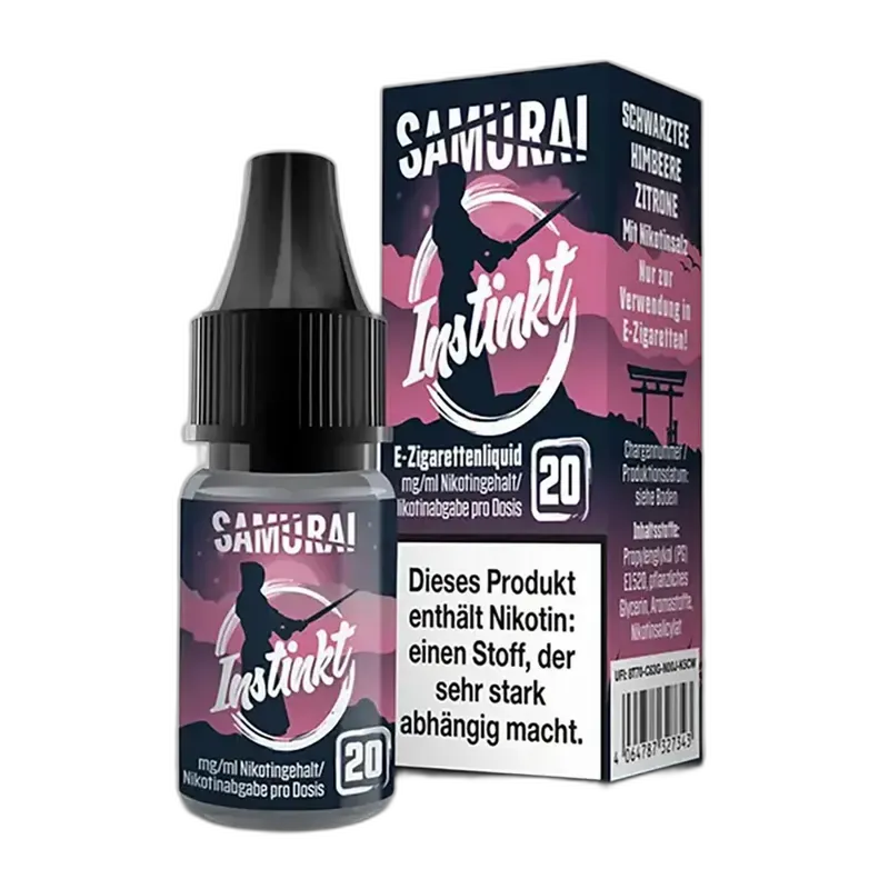 Liquid Instinkt - Samurai Nikotinsalz 20mg