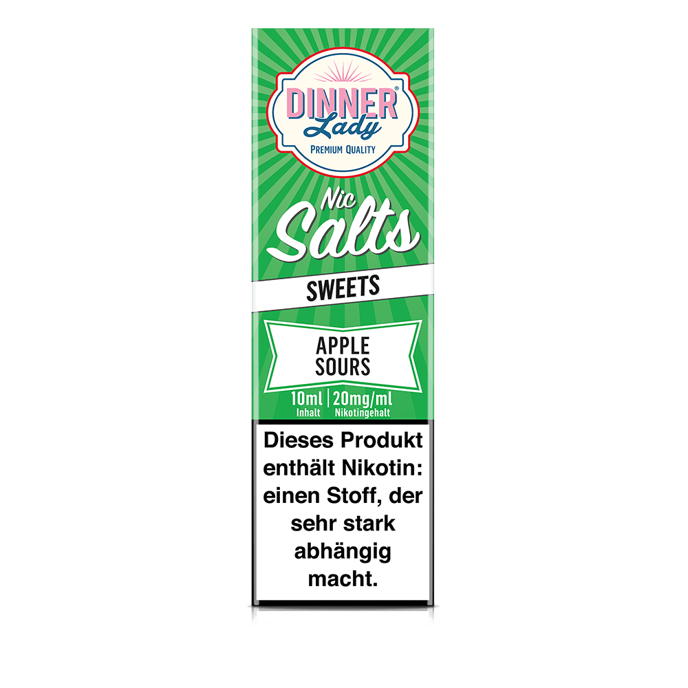 Liquid Apple Sours - Dinner Lady Nikotinsalz 20mg Liquid Apple Sours - Dinner Lady Nikotinsalz 20mg