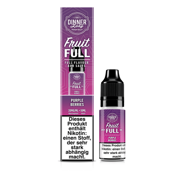 Liquid Purple Berries - Dinner Lady Fruit Full Nikotinsalz 20mg Liquid Purple Berries - Dinner Lady Fruit Full Nikotinsalz 20mg
