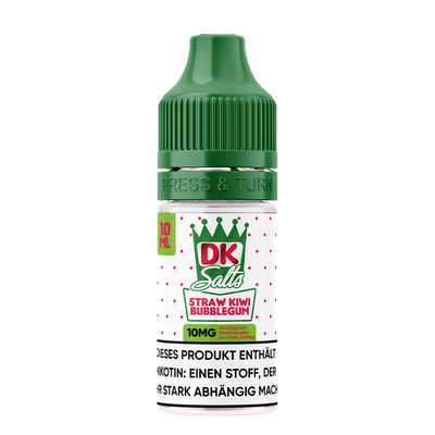 DK Salts Nikotinsalz - Straw Kiwi Bubblegum - Liquid 10mg 10ml  C