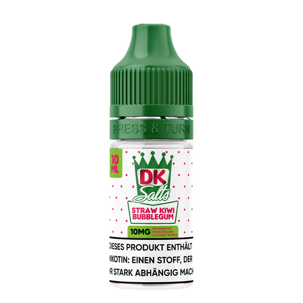 DK Salts Nikotinsalz - Straw Kiwi Bubblegum - Liquid 10mg 10ml  C