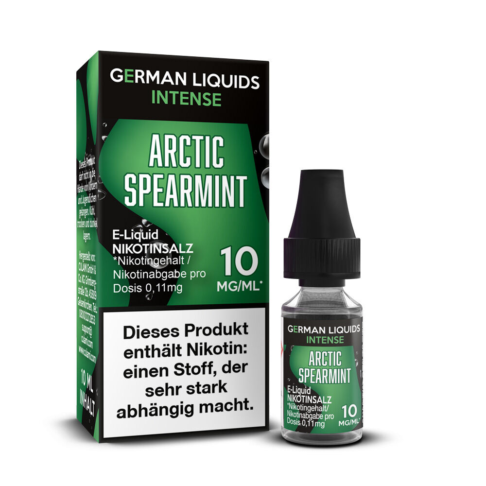 German Liquids Intense - Arctic Spearmint - Nikotinsalz Liquid