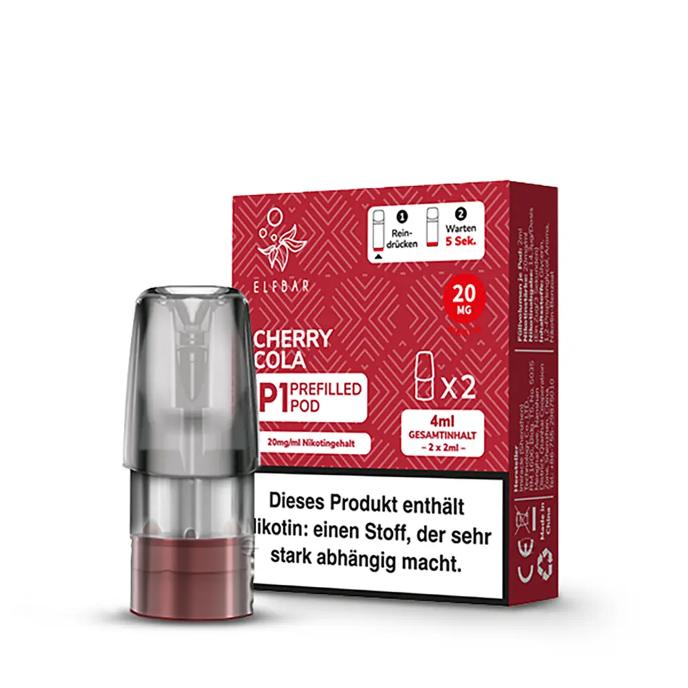 Elfbar - Mate 500 Pods Cherry Cola Nikotinsalz 20mg
