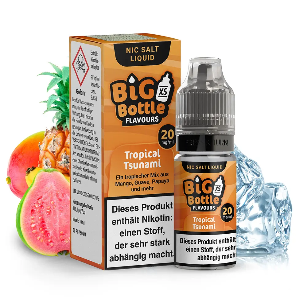 Liquid Tropical Tsunami - Big Bottle Flavours Nikotinsalz 20mg Liquid Tropical Tsunami - Big Bottle Flavours Nikotinsalz 20mg