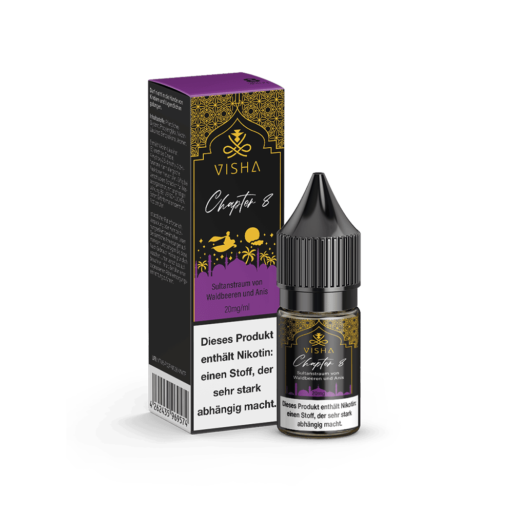 Liquid Chapter 8 - VISHA Nikotinsalz 20mg Liquid Chapter 8 - VISHA Nikotinsalz 20mg