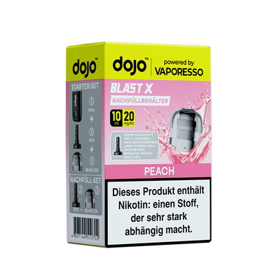Vaporesso dojo Blast X Einweg Pod - Peach - 20mg Vaporesso dojo Blast X Einweg Pod - Peach - 20mg