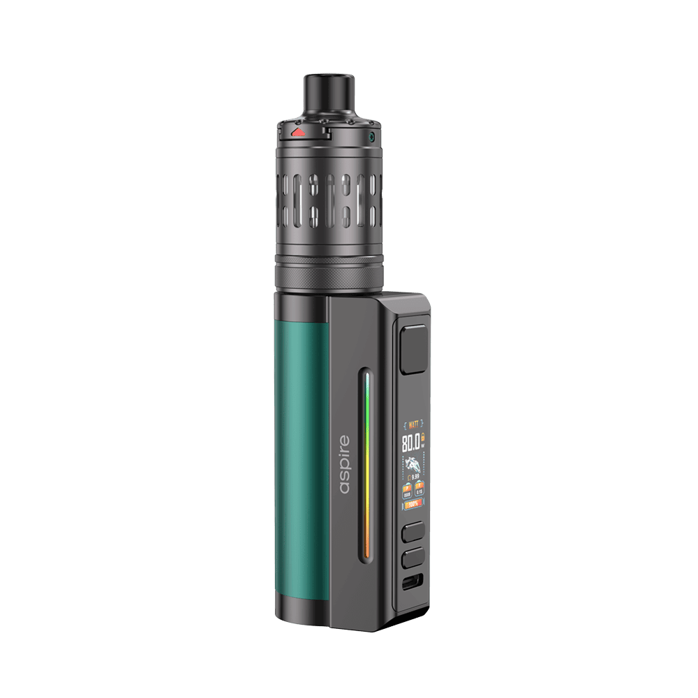 Aspire Zelos M80 Kit Green & Gunmetal