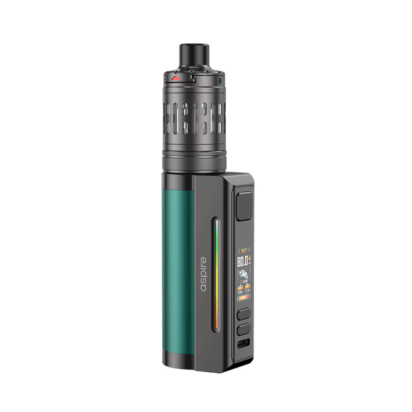 Aspire Zelos M80 Kit Green & Gunmetal