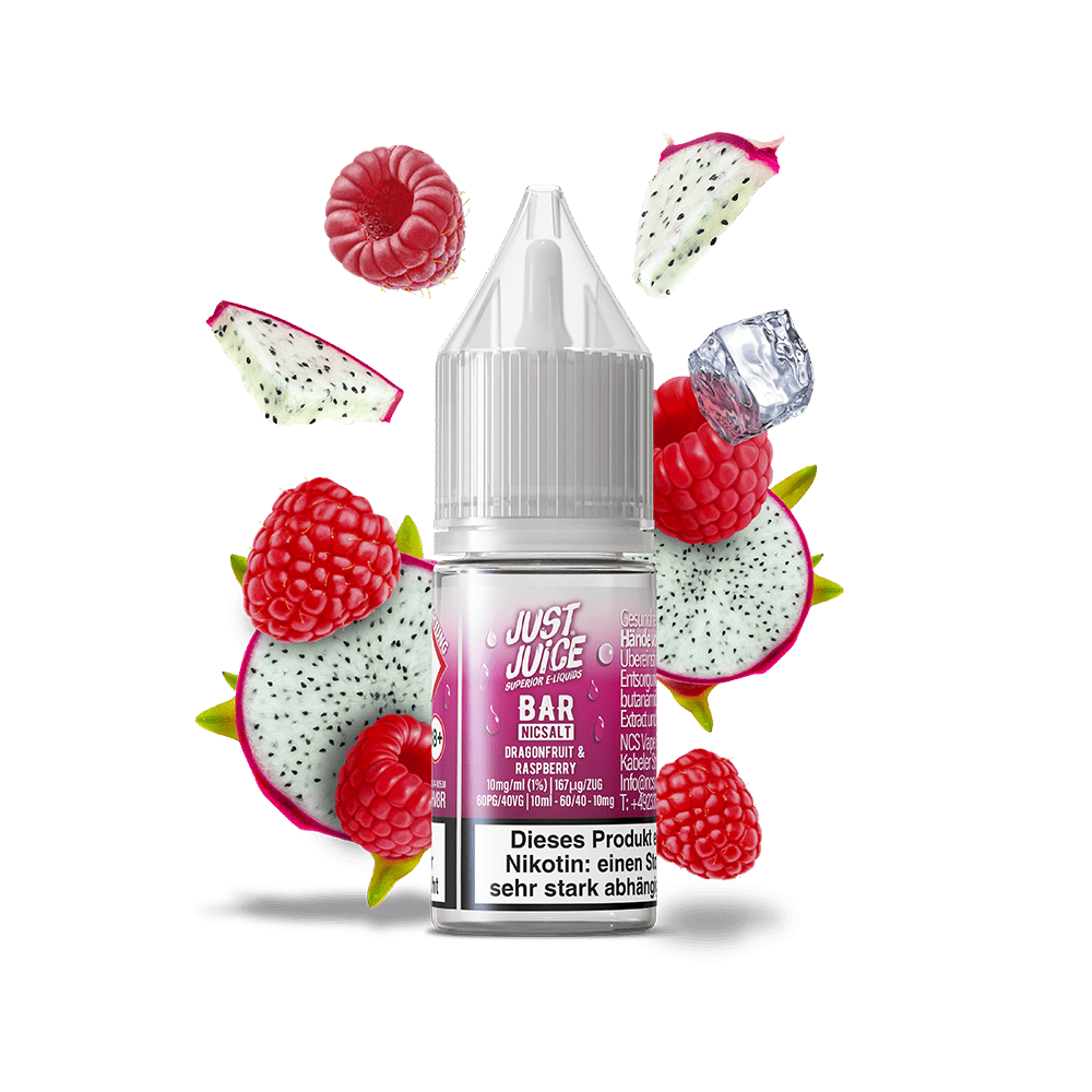 Liquid Dragonfruit & Raspberry - Just Juice Bar Nikotinsalz 10mg