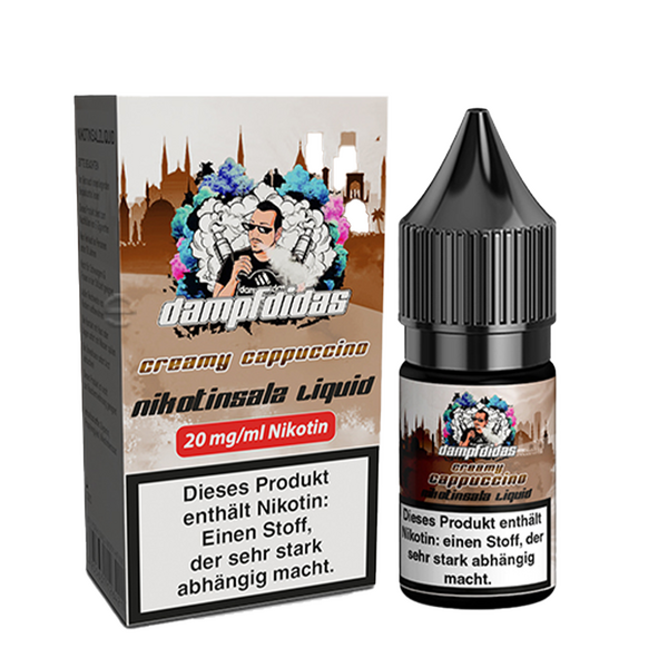 Liquid Creamy Cappuccino - Dampfdidas Nikotinsalz Liquid Creamy Cappuccino - Dampfdidas Nikotinsalz