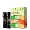 Elfbar Elfa Pods Sour Apple 0mg (2 ml)