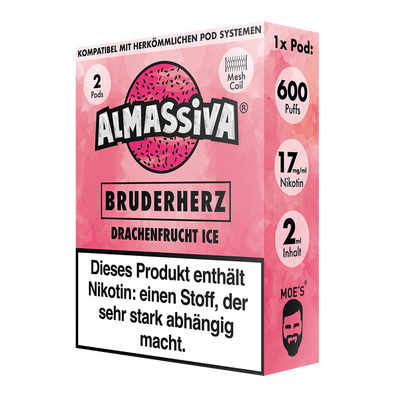 Almassiva Einweg Pod Bruderherz 17mg