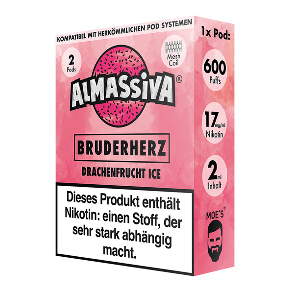 Almassiva Einweg Pod Bruderherz 17mg