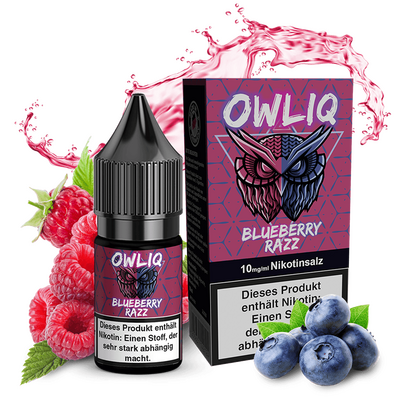 Liquid Blue Razz - OWLIQ Nikotinsalz Liquid Blue Razz - OWLIQ Nikotinsalz