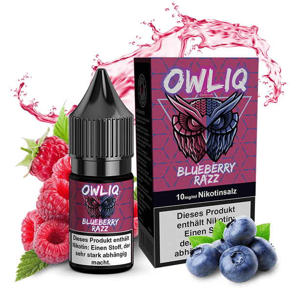 Liquid Blue Razz - OWLIQ Nikotinsalz