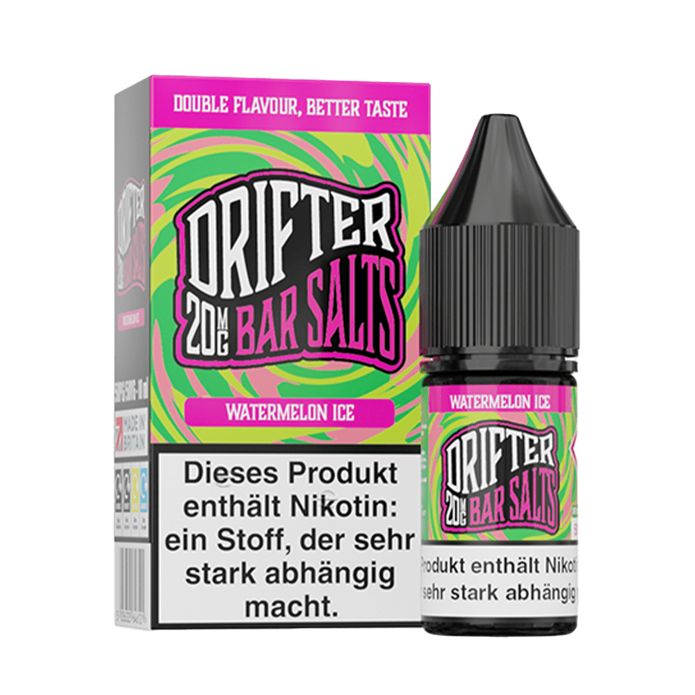 Liquid Pink Watermelon Ice - Drifter Nikotinsalz Liquid Pink Watermelon Ice - Drifter Nikotinsalz