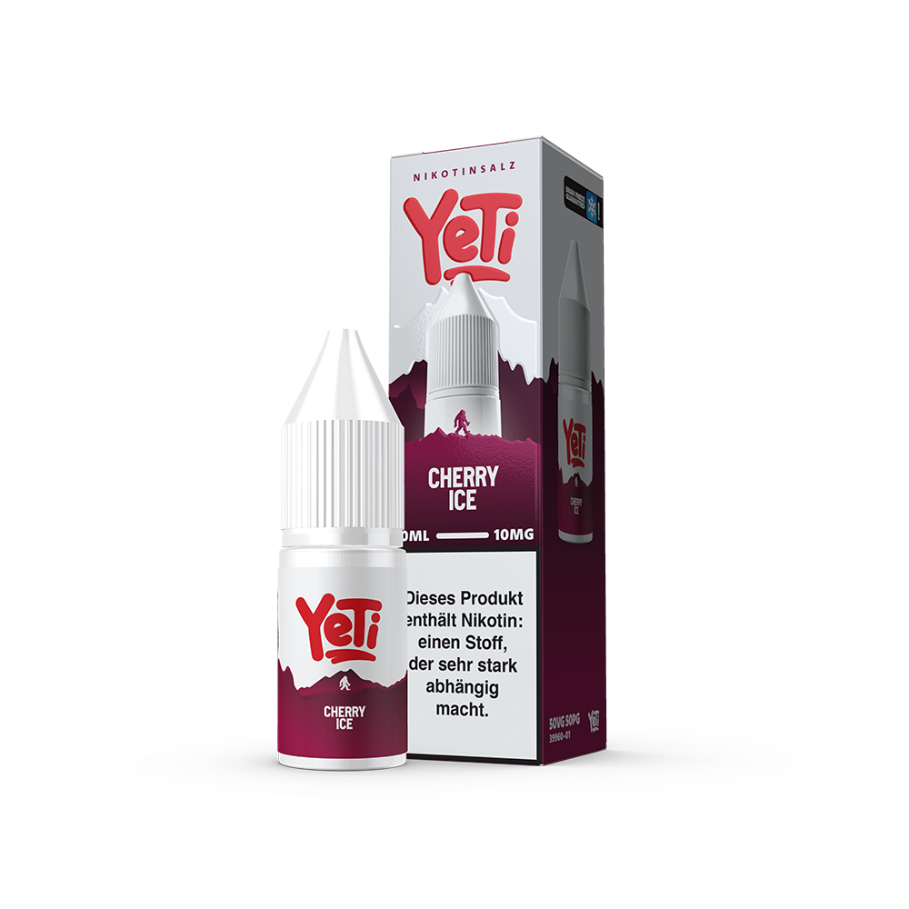 Liquid Cherry Ice - Yeti Summit Nikotinsalz Liquid Cherry Ice - Yeti Summit Nikotinsalz