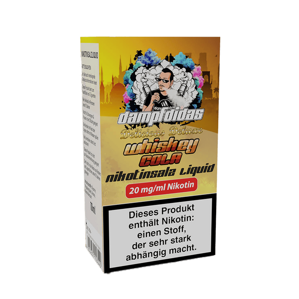 Dampfdidas Nikotinsalz - Whiskey Cola - 10ml Liquid 20mg  C