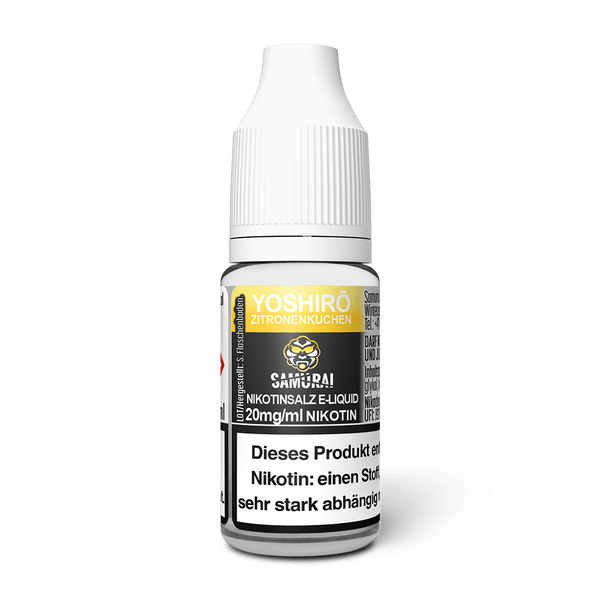 Liquid Yoshiro Zitronenkuchen - Samurai Nikotinsalz 20mg