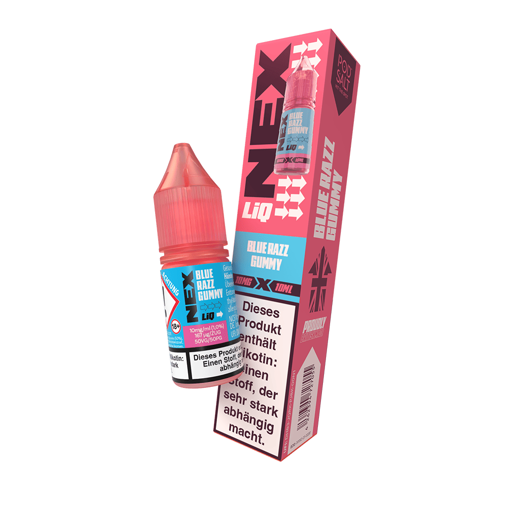 Liquid Blue Razz Gummy - Nex Liq Nikotinsalz Liquid Blue Razz Gummy - Nex Liq Nikotinsalz