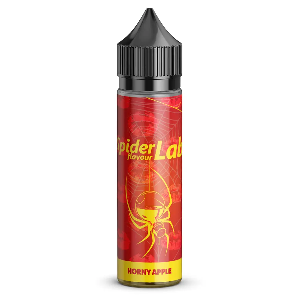 Spider Lab Aroma - Horny Apple - 8ml Aroma in 60ml Flasche 