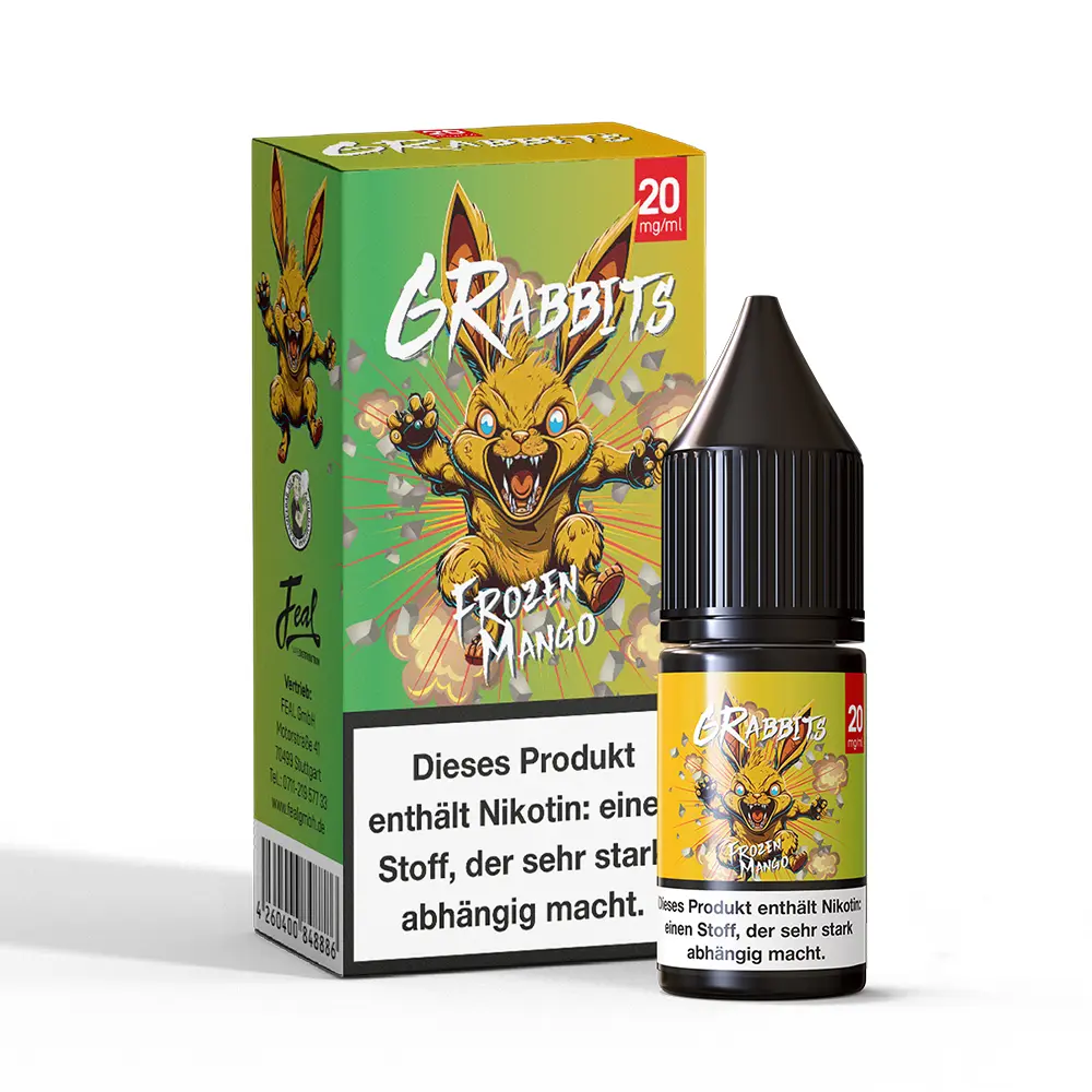 Liquid Frozen Mango - 6Rabbits Nikotinsalz 20mg Liquid Frozen Mango - 6Rabbits Nikotinsalz 20mg