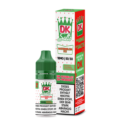 DK Salts Nikotinsalz - Watermelon Ice - Liquid 10mg 10ml  C