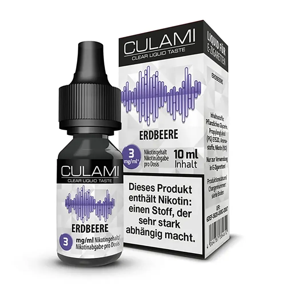 Liquid Erdbeere - Culami 3mg Liquid Erdbeere - Culami 3mg